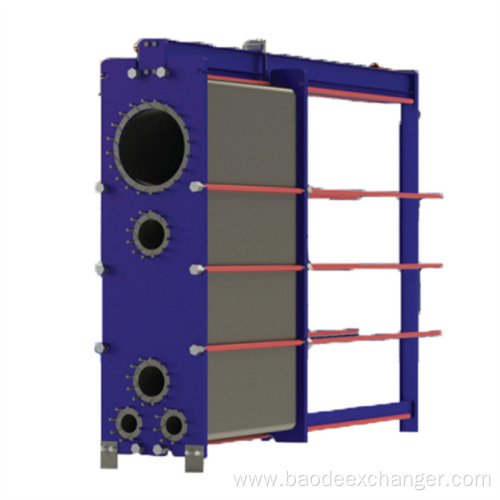 Semi-Welded Plate Heat Exchanger Condenser for Seawater